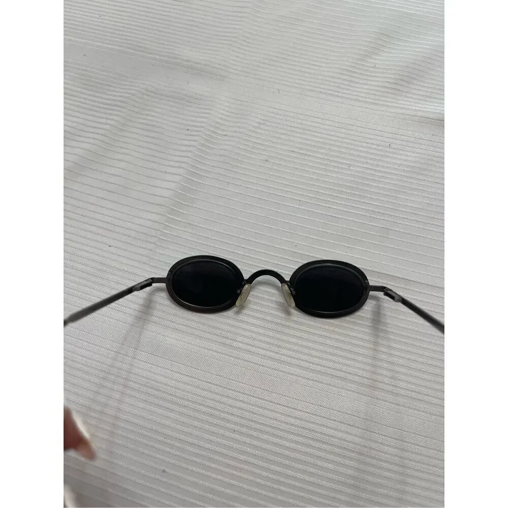 Hiromichi Nakano Oval Vintage Designer Sunglasses HN-307 37 31 140 Rare